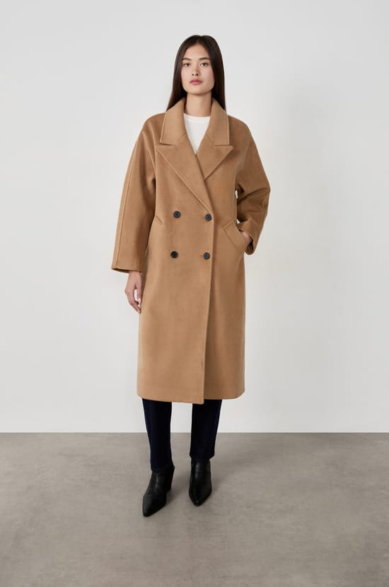 Long Buttoned Coat;${refinementColor}