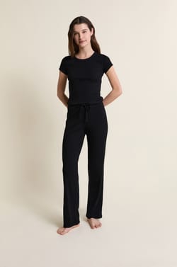 Pyjamabroek met katoen;${refinementColor}