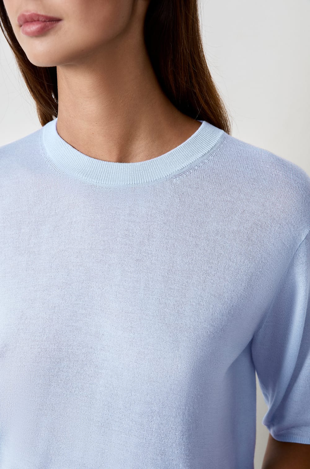 Pull manches courtes;${refinementColor}