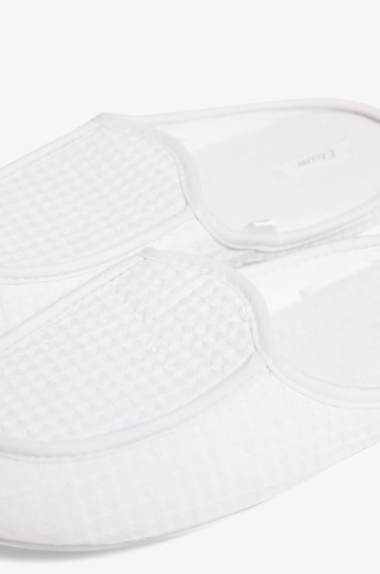 Chaussons mules nid d'abeille;${refinementColor}