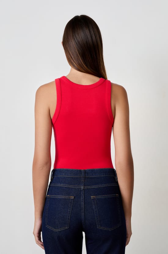 D&eacute;bardeur c&ocirc;tel&eacute; en coton;${refinementColor}