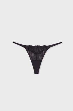 Lace Thong;${refinementColor}