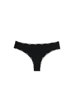 Boyshort with Lace Details;${refinementColor}