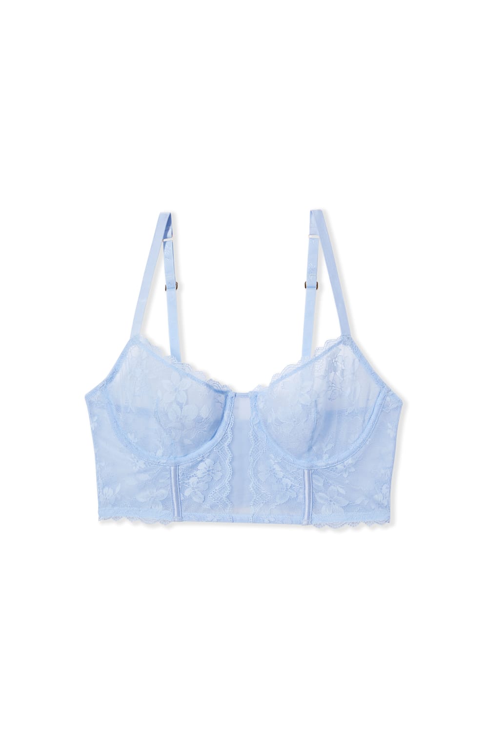 Soutien-gorge bustier avec broderie;${refinementColor}