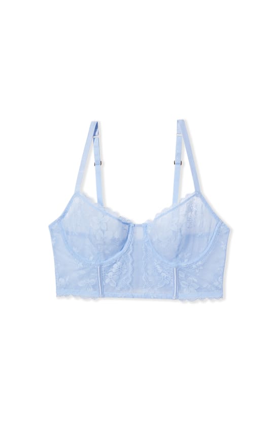 Soutien-gorge bustier avec broderie;${refinementColor}