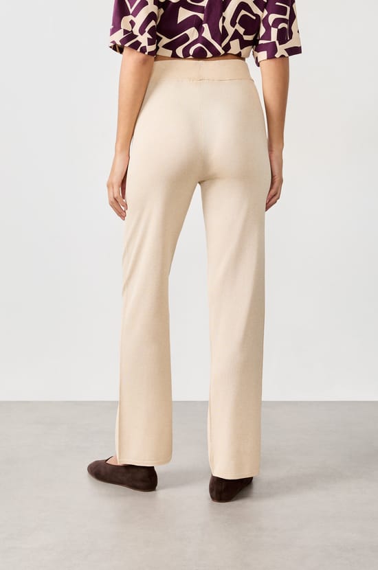 Knit Trousers;${refinementColor}