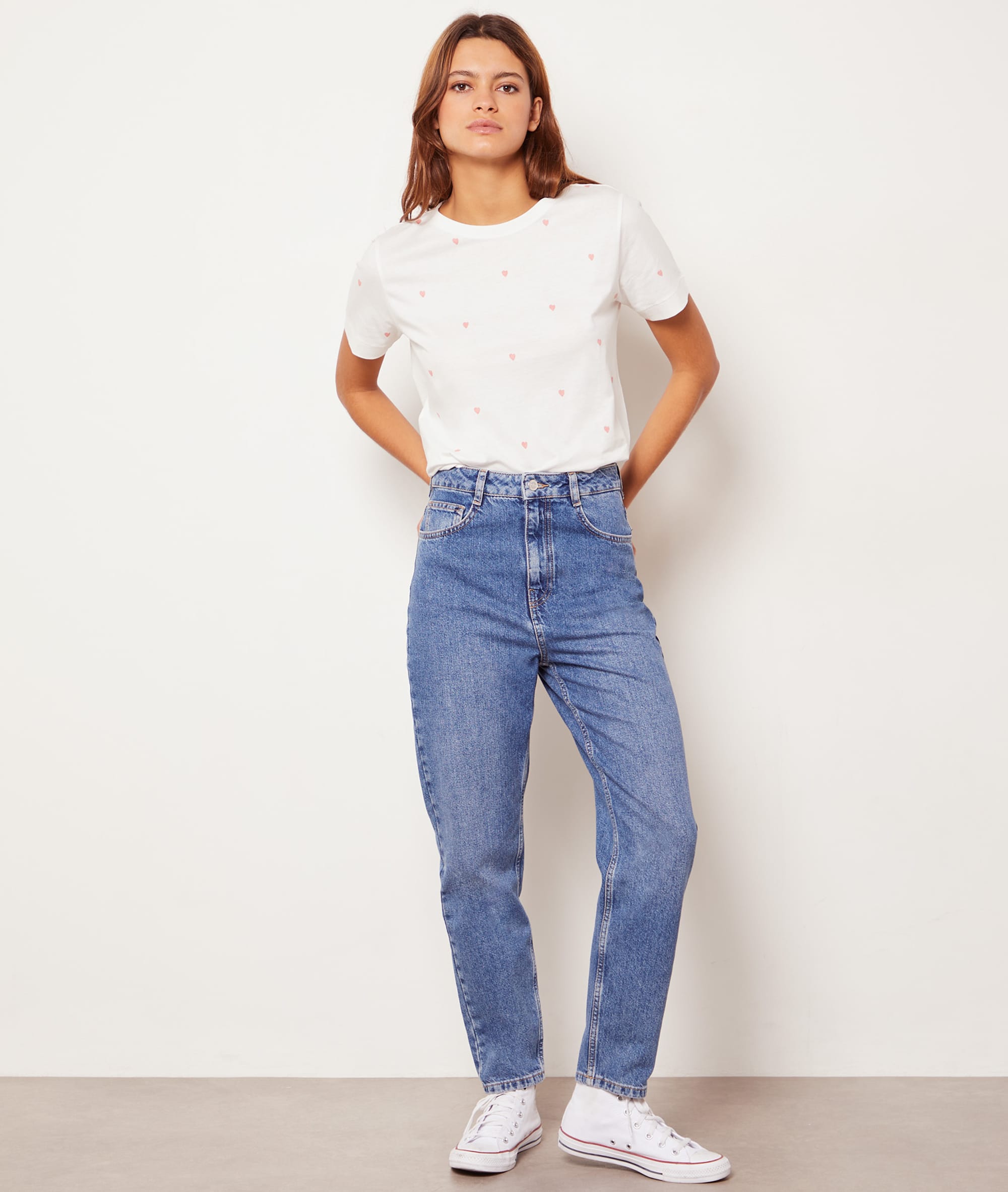Jean Bouffant 100% Coton NEXT - Coupe Ample Et Confortable - Look Décontracté Et Intemporel - 5