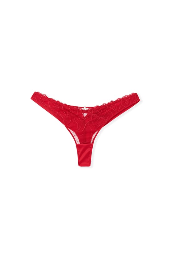 Tanga con bordado floral;${refinementColor}