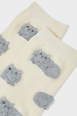 Chaussettes à motifs chats Coucou Suzette;${refinementColor}