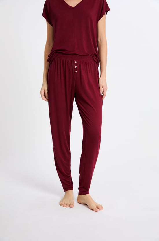  Pantal&oacute;n de pijama de modal;${refinementColor}