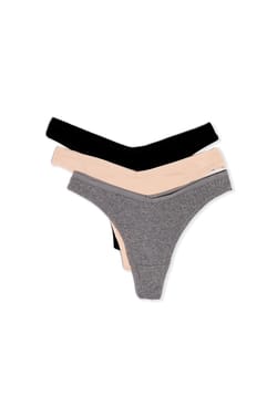 Set de 3 tangas de algod&oacute;n;${refinementColor}