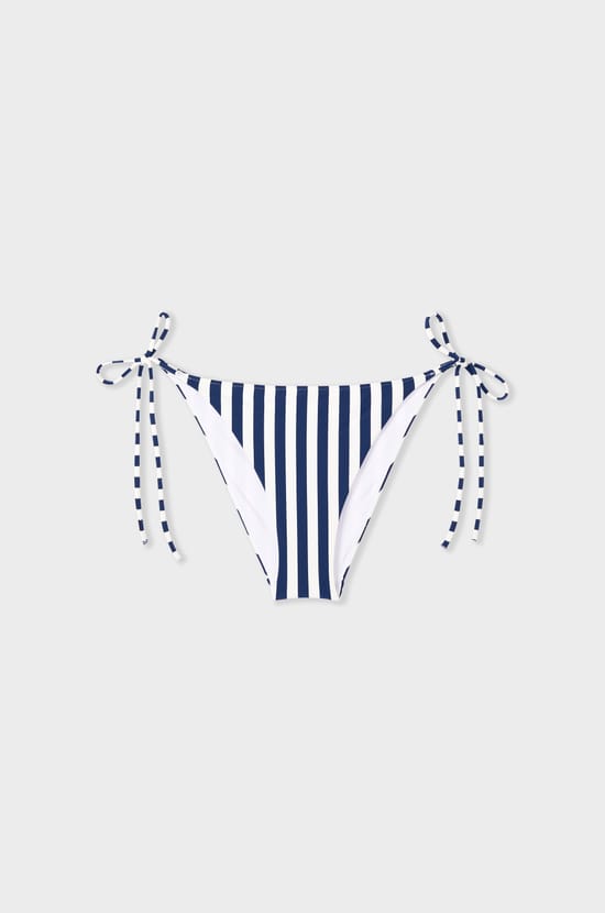 Gestreifter Bikini-Slip;${refinementColor}