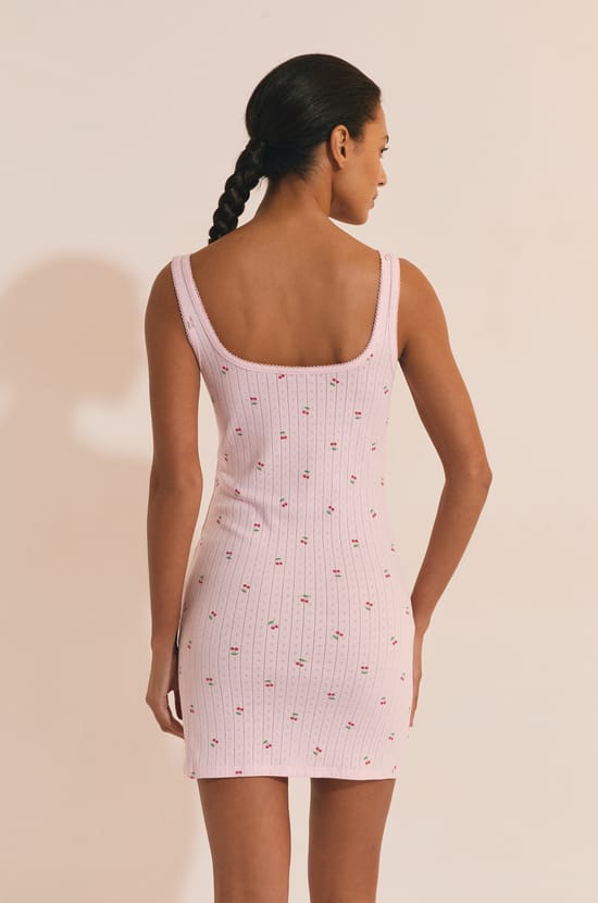 Nuisette en pointelle;${refinementColor}