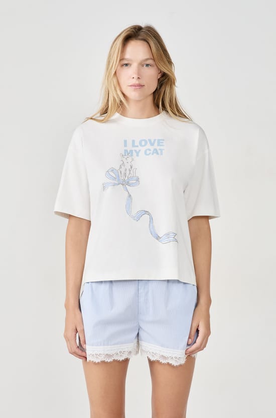 Camiseta de pijama estampada;${refinementColor}