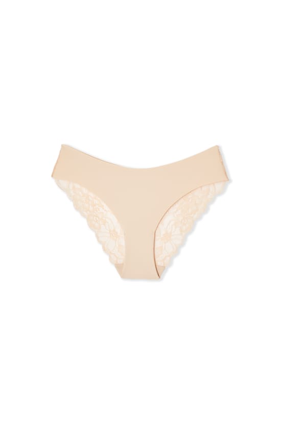 Braga de microfibra con detalles de encaje;${refinementColor}