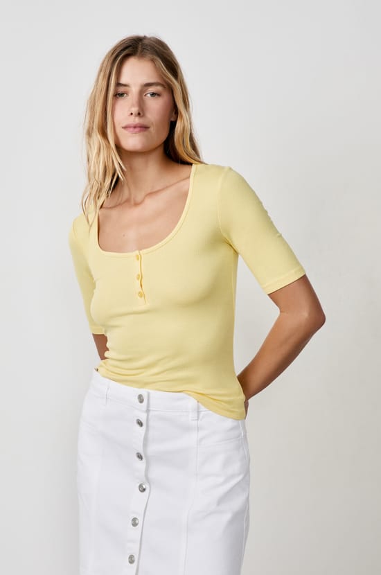 T-shirt  manches 3/4;${refinementColor}