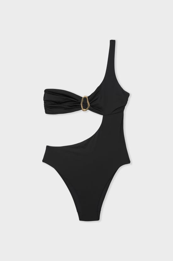 Maillot de bain 1 pi&egrave;ce sans armature avec d&eacute;tail bijou;${refinementColor}
