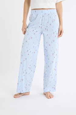 Baumwoll-Hose mit Skifahrer-Motiv;${refinementColor}