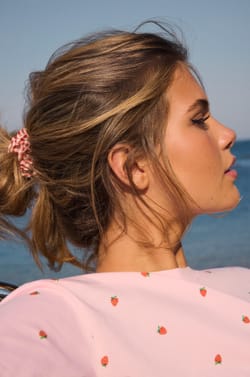 2-Piece Pyjamas with Strawberry Print;${refinementColor}