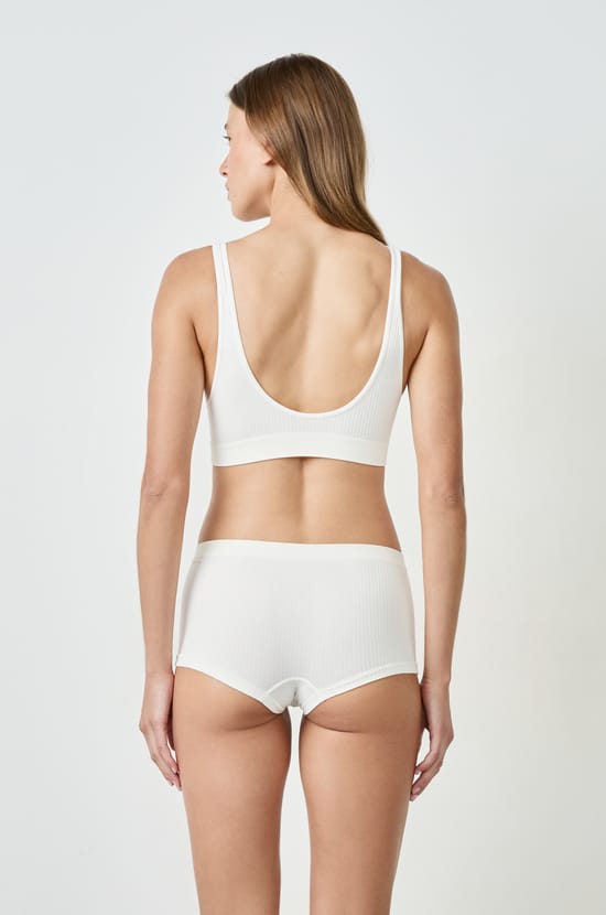 Ribbed Bralette;${refinementColor}
