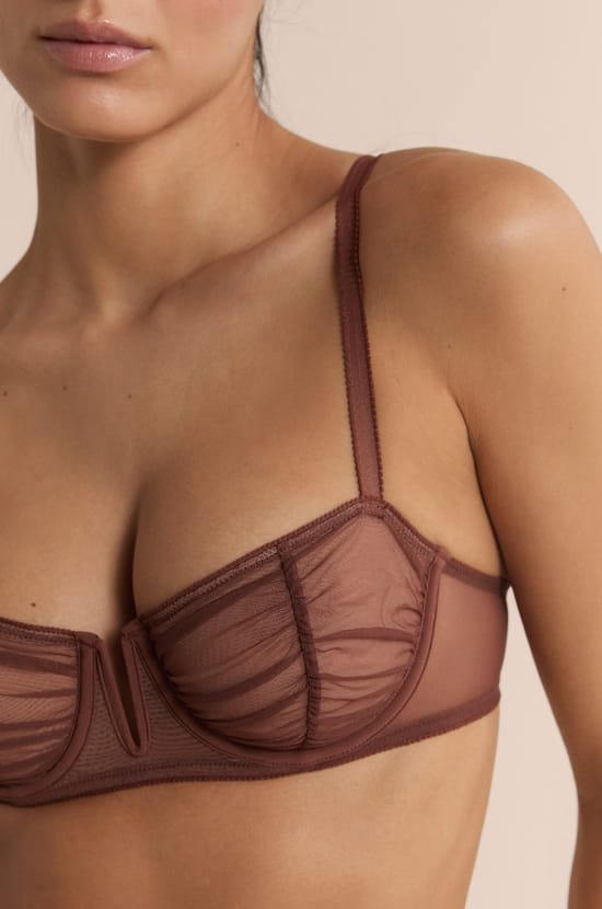 Soutien-gorge N.9 - Balconnet en tulle;${refinementColor}