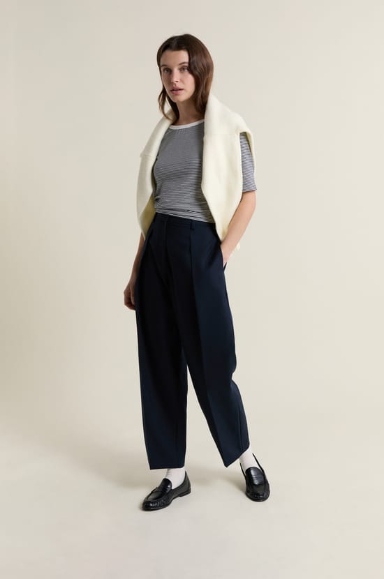 Pantalon forme barrel;${refinementColor}