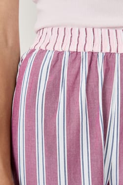 Striped pyjama trousers;${refinementColor}
