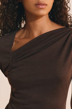 Robe midi asym&eacute;trique;${refinementColor}