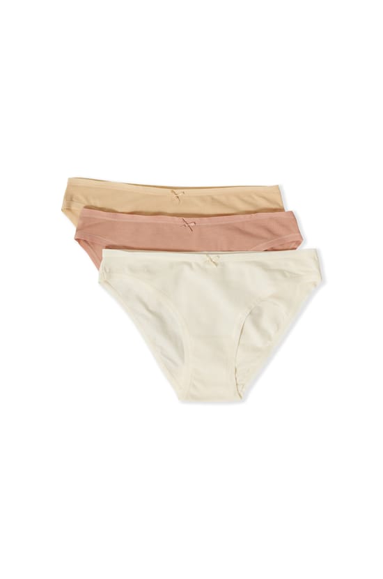 Pack of 3 Cotton Briefs;${refinementColor}