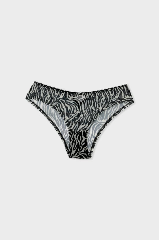 Zebra Tulle Hipster;${refinementColor}