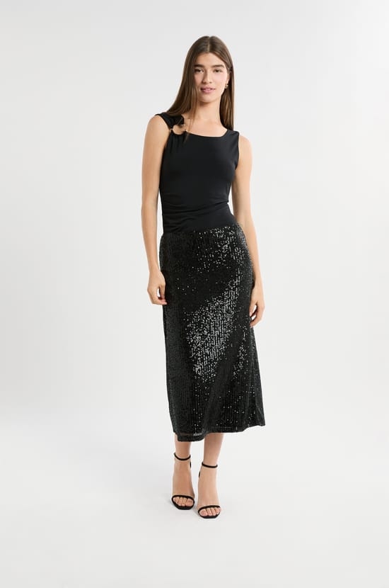 T-shirt sans manches avec anneau;${refinementColor}