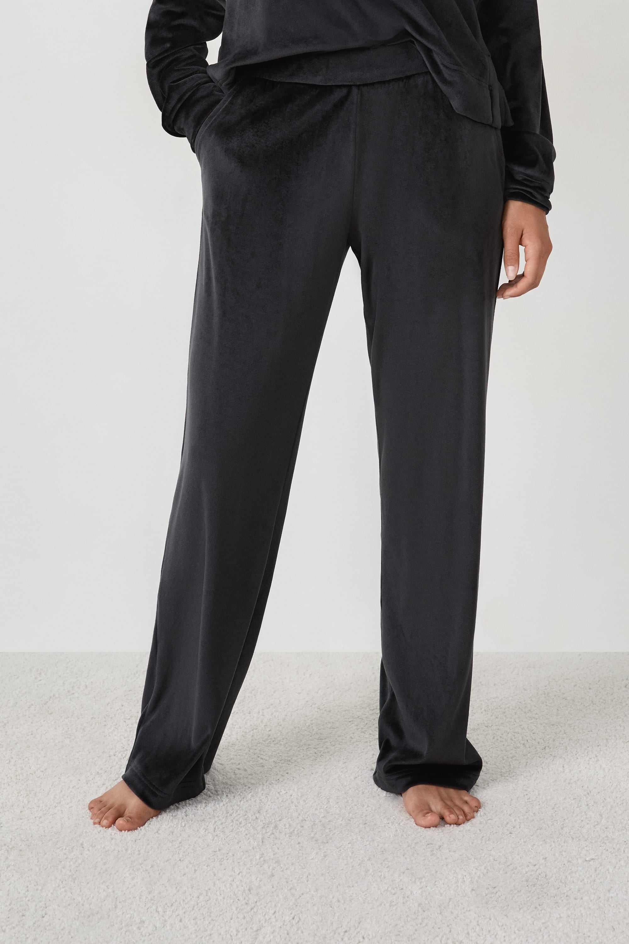 pantalon de pyjama en velours