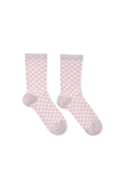 Chaussettes avec coton &agrave; motifs;${refinementColor}