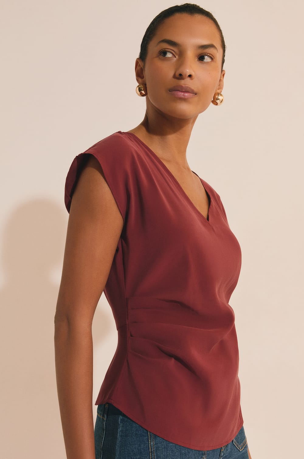 Top col b&eacute;nitier;${refinementColor}