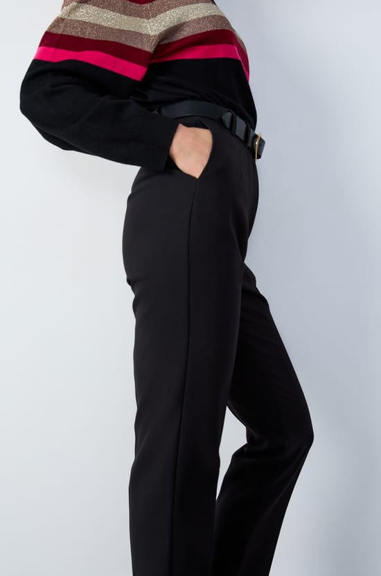 Cigarette Cut Pants;${refinementColor}