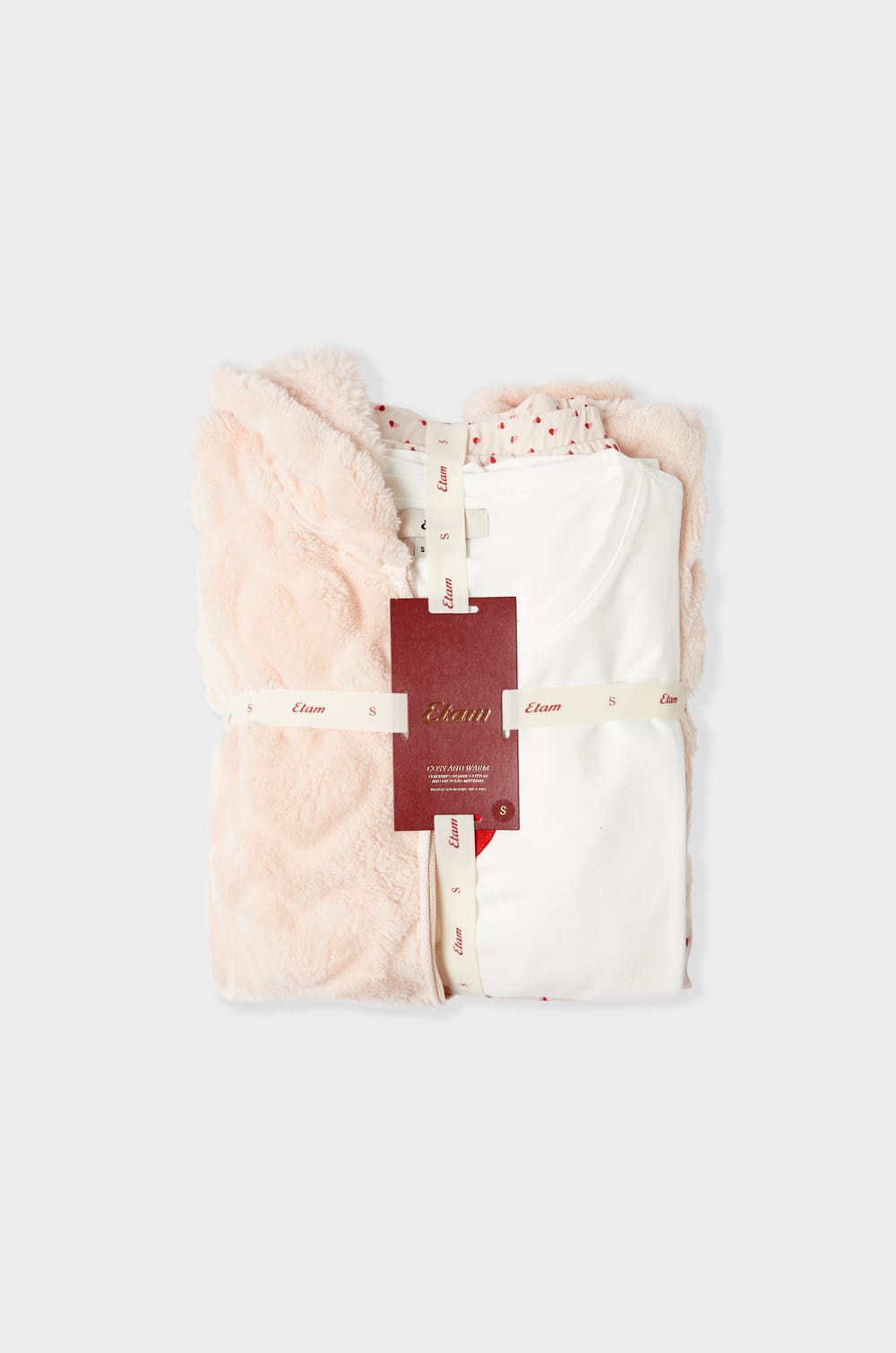 3-teiliges Pyjama-Set mit Print aus Baumwolle;${refinementColor}