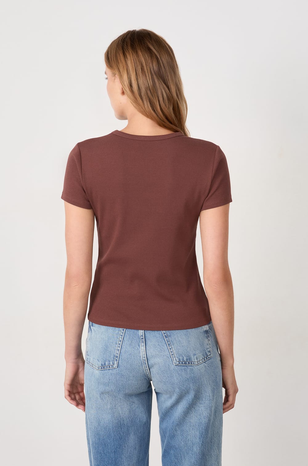 T-shirt manches courtes en coton;${refinementColor}