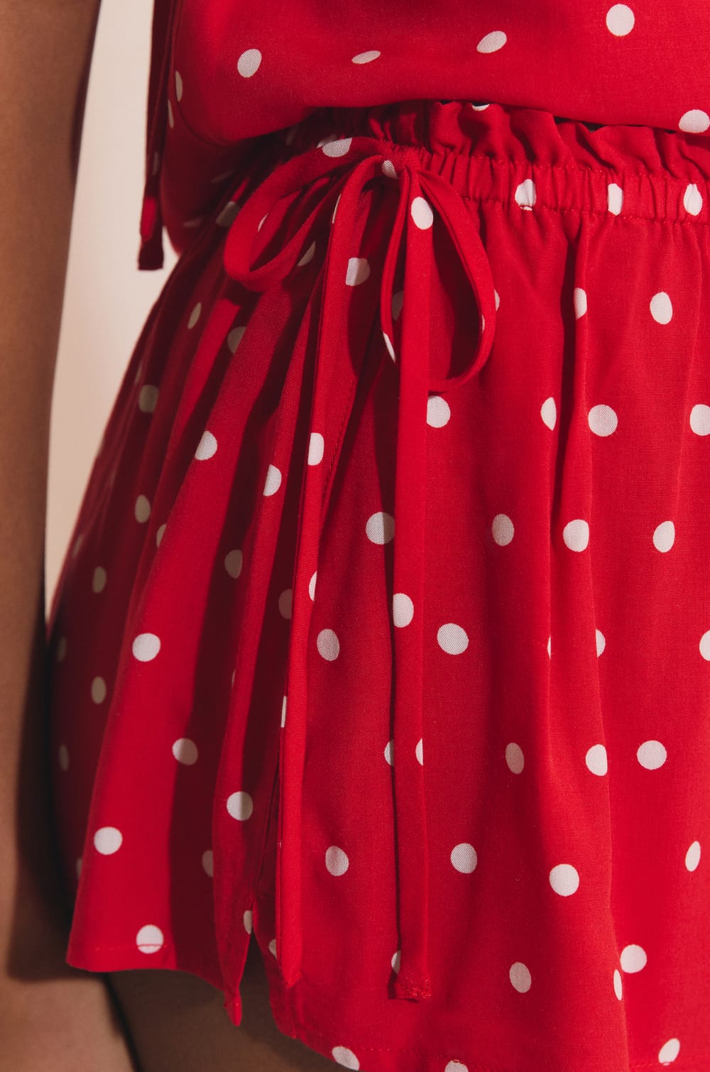 Short de pyjama &agrave; pois;${refinementColor}