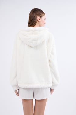 Long-sleeved fleece jacket;${refinementColor}
