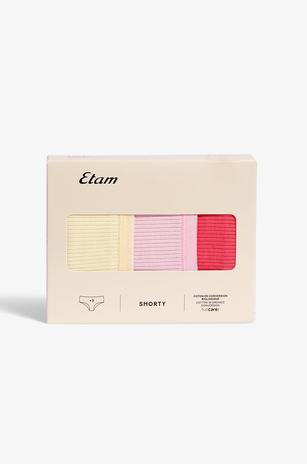 3-Pack of Shorties;${refinementColor}