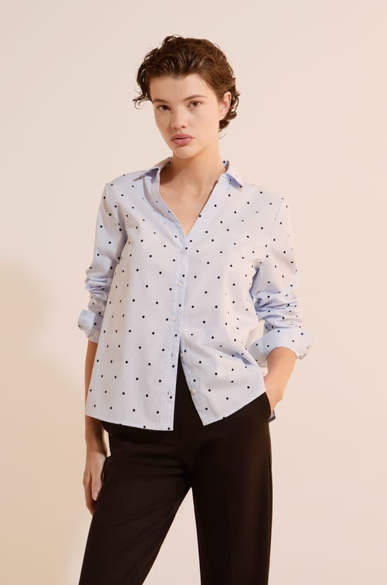Chemise en coton;${refinementColor}