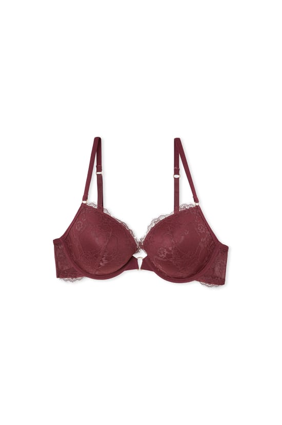 Soutien-gorge N.5 - Le coques fines plongeant en dentelle;${refinementColor}