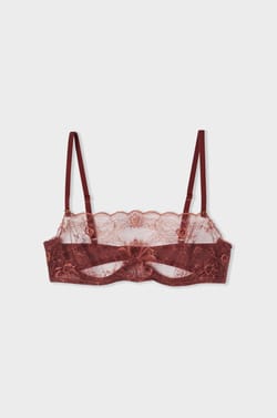 Lace Bandeau with Removable Straps;${refinementColor}