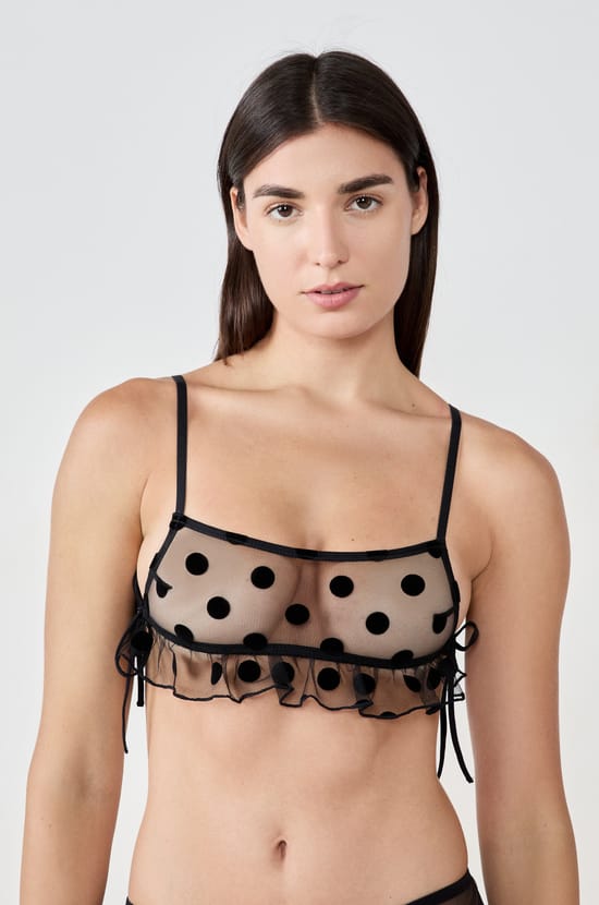 Brassière en broderie;${refinementColor}