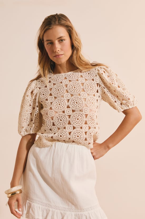 Top en coton;${refinementColor}