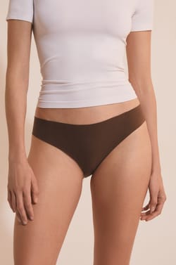 Seamless Cotton Briefs;${refinementColor}