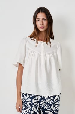 Blouse manches courtes;${refinementColor}