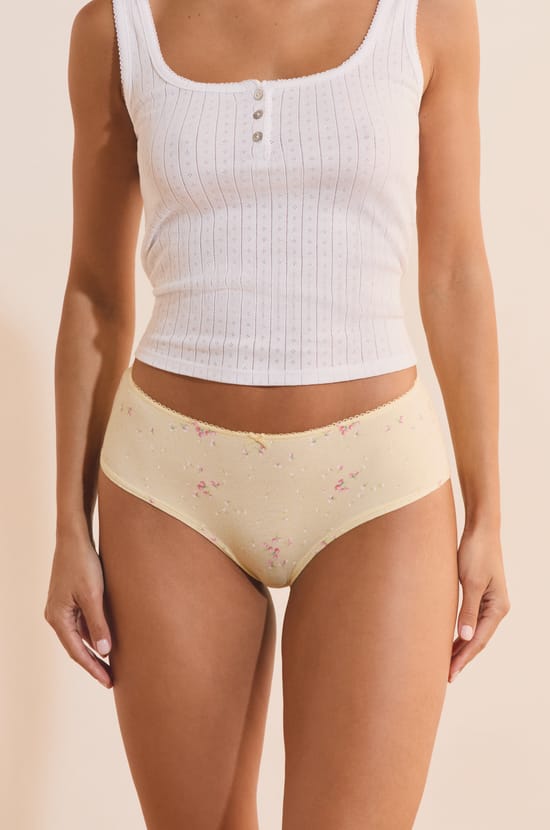 Braga culotte de algod&oacute;n;${refinementColor}