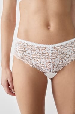 Shorty en dentelle;${refinementColor}