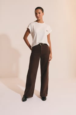 T-shirt manches courtes avec coton;${refinementColor}